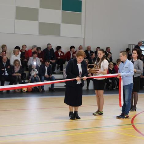 Zdjęcie z galerii Otwarcie Hali Sportowej w Łeknie - 1.02.2018