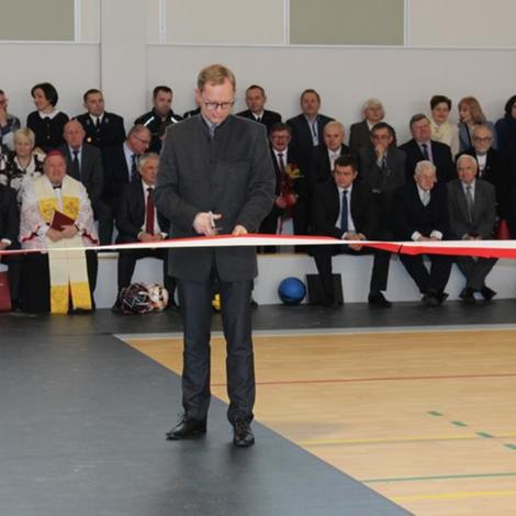 Zdjęcie z galerii Otwarcie Hali Sportowej w Łeknie - 1.02.2018