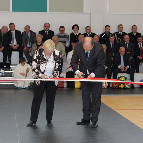 Zdjęcie z galerii Otwarcie Hali Sportowej w Łeknie - 1.02.2018