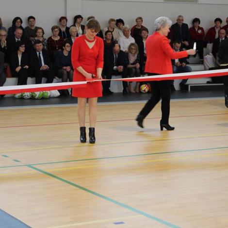 Zdjęcie z galerii Otwarcie Hali Sportowej w Łeknie - 1.02.2018