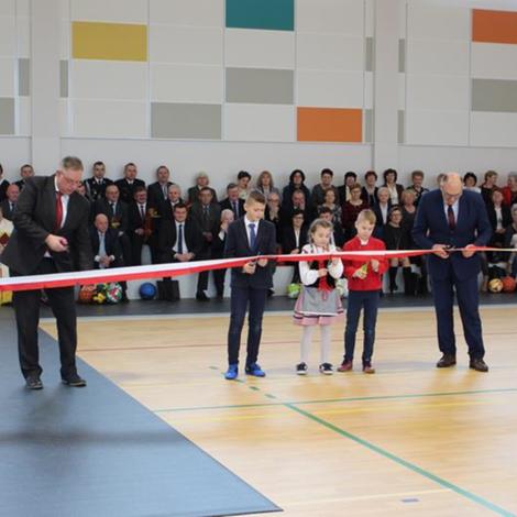 Zdjęcie z galerii Otwarcie Hali Sportowej w Łeknie - 1.02.2018