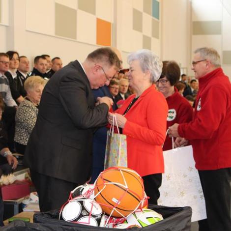 Zdjęcie z galerii Otwarcie Hali Sportowej w Łeknie - 1.02.2018