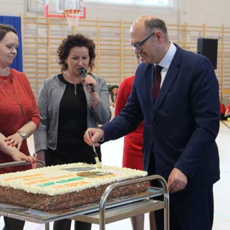 Zdjęcie z galerii Otwarcie Hali Sportowej w Łeknie - 1.02.2018