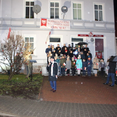 Zdjęcie z galerii Gminne obchody rocznicowe wybuchu Powstania Wielkopolskiego 30.12.2018