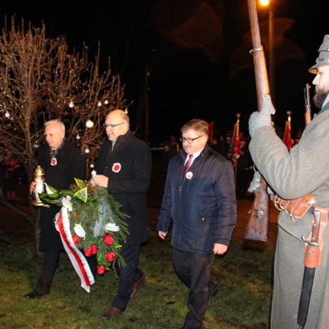 Zdjęcie z galerii Gminne obchody rocznicowe wybuchu Powstania Wielkopolskiego 30.12.2018