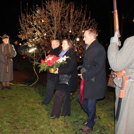 Zdjęcie z galerii Gminne obchody rocznicowe wybuchu Powstania Wielkopolskiego 30.12.2018