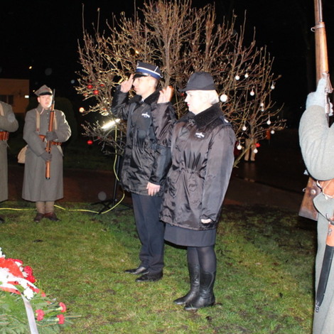 Zdjęcie z galerii Gminne obchody rocznicowe wybuchu Powstania Wielkopolskiego 30.12.2018