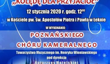 Zaproszenie na koncert kolęd