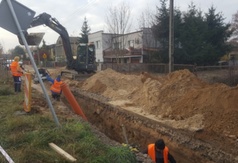 prace przy kanalizacji deszczowej (link otworzy duże zdjęcie)