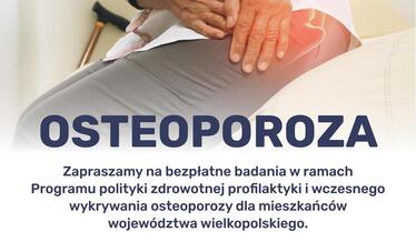 plakat badanie osteoporoza