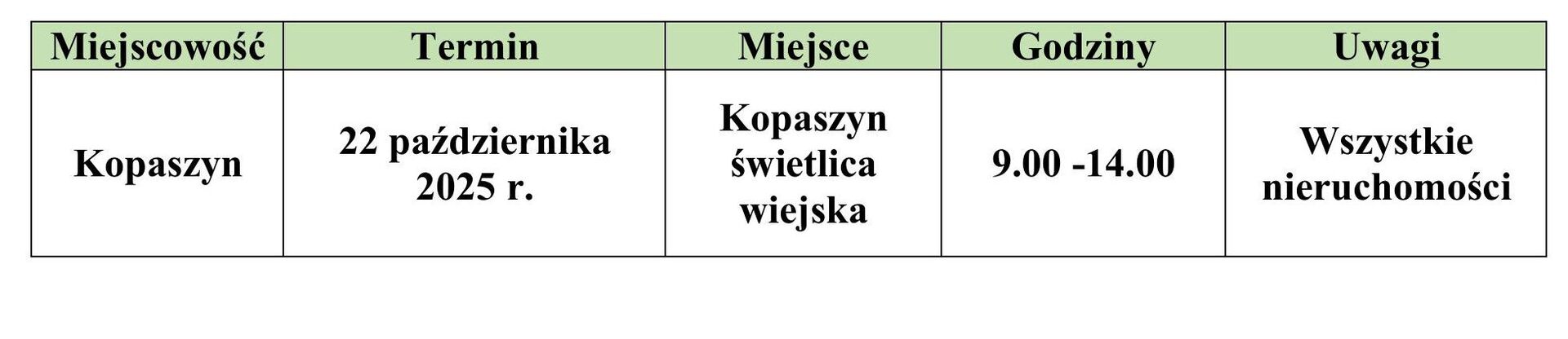 informacja Kopaszyn (link otworzy duże zdjęcie)