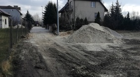 w trakcie wykonywania podbudowy