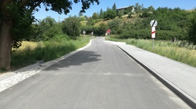 widok drogi po zakończeniu zadania