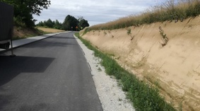 widok drogi po zakończeniu zadania