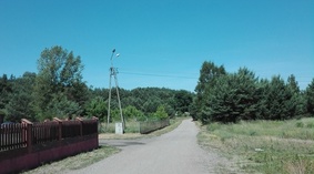 widok ulicy przed rozpoczęciem prac