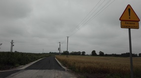 widok drogi po zakończeniu zadania
