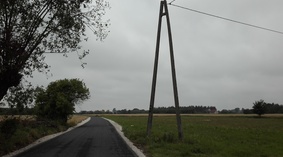 widok drogi po zakończeniu zadania