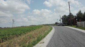 widok drogi po zakończeniu zadania