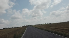 widok drogi po zakończeniu zadania