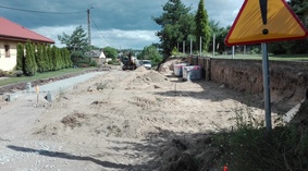 przygotowanie terenu pod budowę muru oporowego