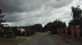 widok ulicy przed rozpoczęciem prac