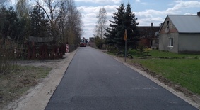 Realizacja budowy nawierzchni asfaltowej 27.04.2021