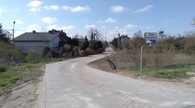 widok drogi po zakończeniu prac