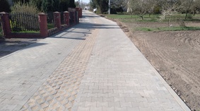 widok drogi po zakończeniu prac