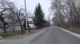 budowa chodnika przy drodze gminnej oraz nawierzchni