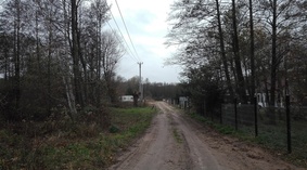 Widok ul. Pogodnej- przekazanie placu budowy.
