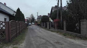 Widok ul. Miłosza- przekazanie placu budowy.
