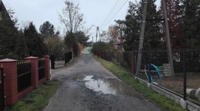 Widok ul. Słowackiego- przekazanie placu budowy.