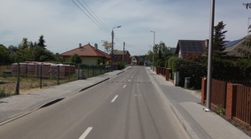 Odbiór zadania - ul. Szkolna wraz z przebudową ronda w m. Stawki