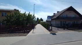 Odbiór zadania - ul. Szkolna - droga wewnętrzna dz. nr 31/9 w m. Stawki