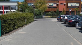 Odbiór zadania - ul. Szkolna - Droga wewnętrzna dz. 32/8; 154 i 32/7 w m. Stawki.