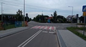 Odbiór zadania - ul. Szkolna wraz z przebudową ronda w m. Stawki