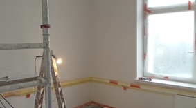 Remont sal lekcyjnych I piętro.
