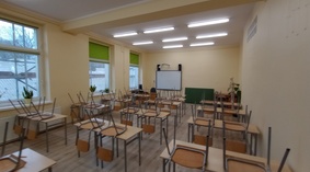 Zakończono remont kolejnych sal lekcyjnych na I piętrze.