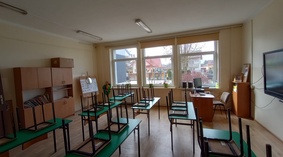 Zakończono prace remontowe w części klas parter.