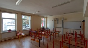 Zakończono prace remontowe w części klas parter.