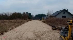 Ul. Widok. Wykonanie warstwy odcinającej.