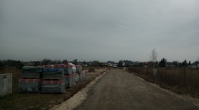 Ul. Widok. Wykonanie podbudowy.