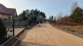 Wykonanie podsypki.
