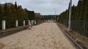 Wykonanie podsypki.