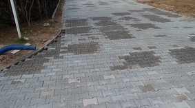 Układanie kostki brukowej