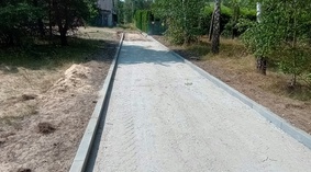 Wbudowanie podbudowy.