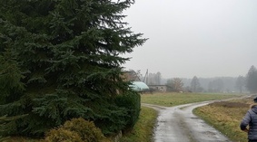 Stan drogi w dniu przekazania placu budowy.
