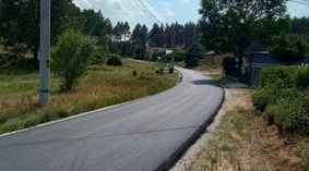 Wykonanie nawierzchni bitumicznej.