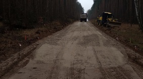 Wbudowanie podbudowy z kruszywa na odcinku od km 0+000 do km 0+720 w miejscowości Wilkostowo w pasie