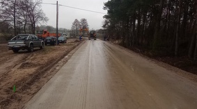 Wbudowanie podbudowy na odcinku od km 0+000 do km 0+600 w miejscowości Wilkostowo w pasie dz. nr 125
